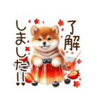 感情爆発の柴犬☆彡（個別スタンプ：38）