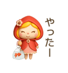 3D着ぐるみ♡苺ちゃん【夏】（個別スタンプ：19）