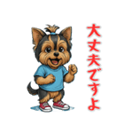 ヨークシャーテリアの喜怒哀楽スタンプ1（個別スタンプ：15）