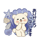 癒しを運ぶくまさんたちの夏（個別スタンプ：22）