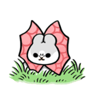 うさぎーまちこ（変身チャートver.）（個別スタンプ：1）