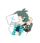 干支っ子女の子たちスタンプ（個別スタンプ：5）