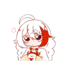 干支っ子女の子たちスタンプ（個別スタンプ：34）