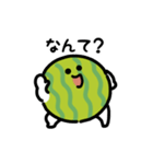 夏だよ！スイカ（文字付き）（個別スタンプ：13）