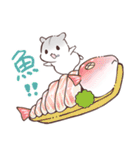 食べ合わせハムハム 中文版（個別スタンプ：6）