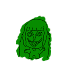 力ラフル エイリアンズ（個別スタンプ：11）