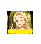 ルミナス・セレフィアアニメーション②（個別スタンプ：7）