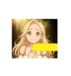 ルミナス・セレフィアアニメーション②（個別スタンプ：8）