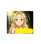 ルミナス・セレフィアアニメーション②（個別スタンプ：15）