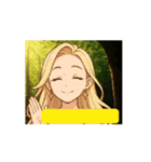 ルミナス・セレフィアアニメーション②（個別スタンプ：16）