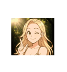 ルミナス・セレフィアアニメーション①（個別スタンプ：1）