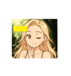ルミナス・セレフィアアニメーション①（個別スタンプ：8）