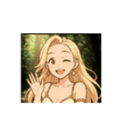 ルミナス・セレフィアアニメーション①（個別スタンプ：14）