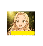 ルミナス・セレフィアアニメーション①（個別スタンプ：16）