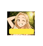 ルミナス・セレフィアアニメーション③（個別スタンプ：2）