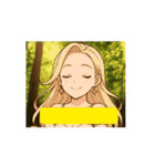 ルミナス・セレフィアアニメーション③（個別スタンプ：7）