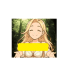 ルミナス・セレフィアアニメーション③（個別スタンプ：16）