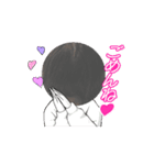 しろ目ちゃん（個別スタンプ：2）