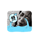 しろ目ちゃん（個別スタンプ：4）
