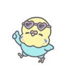 夏だ！セキセイインコちゃん（個別スタンプ：6）