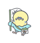 夏だ！セキセイインコちゃん（個別スタンプ：11）