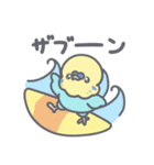 夏だ！セキセイインコちゃん（個別スタンプ：17）