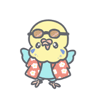 夏だ！セキセイインコちゃん（個別スタンプ：21）