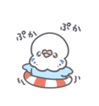 夏だ！セキセイインコちゃん（個別スタンプ：32）
