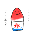 夏に使える！かき氷スタンプ（個別スタンプ：25）