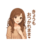 夏のキミがすき♡彼女のひとこと（個別スタンプ：11）