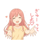 夏のキミがすき♡彼女のひとこと（個別スタンプ：29）