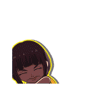 顔芸ガールの日常2（個別スタンプ：8）