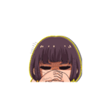 顔芸ガールの日常2（個別スタンプ：19）