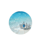夏の海と宝石.Summer Sea and Jewels（個別スタンプ：1）