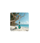 夏の海と宝石.Summer Sea and Jewels（個別スタンプ：4）