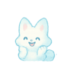 雲キツネ Luna（個別スタンプ：1）