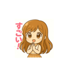 甘えんぼ女子の日常使える毎日LINEスタンプ（個別スタンプ：3）