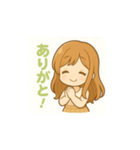 甘えんぼ女子の日常使える毎日LINEスタンプ（個別スタンプ：7）