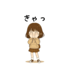 おてんばパーカー女子♡（個別スタンプ：15）