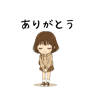 おてんばパーカー女子♡（個別スタンプ：19）