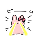 PONPON！うさリボンちゃん！ヘイ！（個別スタンプ：35）