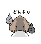 リアクションボブ女子（個別スタンプ：11）