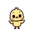 [アレンジ用]ピヨピヨ（個別スタンプ：3）