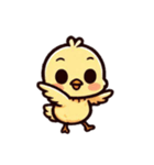 [アレンジ用]ピヨピヨ（個別スタンプ：8）