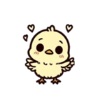 [アレンジ用]ピヨピヨ2（個別スタンプ：3）