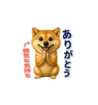 柴犬さんの素直な気持ち（個別スタンプ：9）