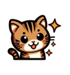 [アレンジ用]虎猫のマーリー（個別スタンプ：6）