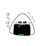 nobobi アニメ やっぱり おにぎり。（個別スタンプ：3）