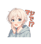 泣き虫であまえんぼ。だけど彼氏（個別スタンプ：33）