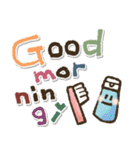 手描きがゆる可愛い◎毎日使えるスタンプ（個別スタンプ：3）